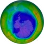 Antarctic Ozone 2011-09-17